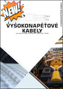 Brožura Vysokonapětové kabely